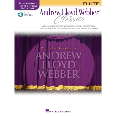 Afbeelding van Andrew lloyd webber classics flute traversiere +cd: Instrumental Play Along