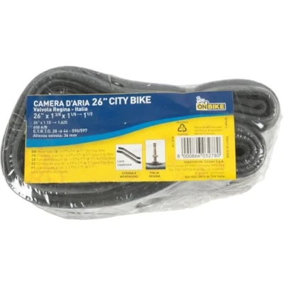 Afbeelding van 26&quot; x 1 3/8 E.R.T.R.O. 37 590 binnenband voor enkele fiets