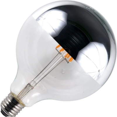 Afbeelding van SPL LED Filament kopspiegellamp (zilver) 6,5W DIMBAAR