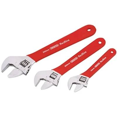 Afbeelding van Redline Verstelbare moersleutel set 3 dlg 67634