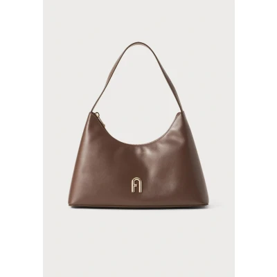 Afbeelding van Furla Hobo bags Diamante S Shoulder Bag in bruin