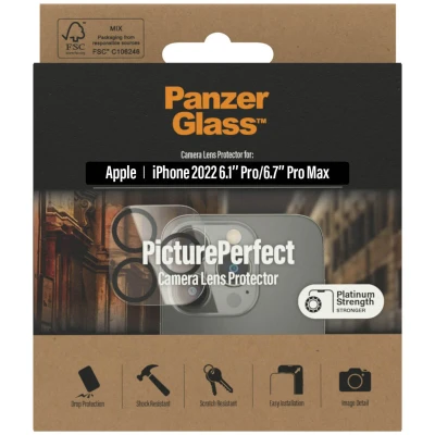 Afbeelding van PanzerGlass PicturePerfect Apple iPhone 14 Pro / Max Camera Lens Protector Glas