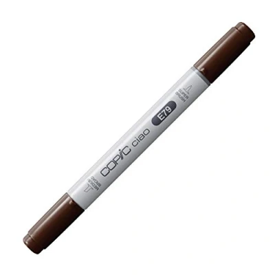 Afbeelding van COPIC Ciao Marker Type E 79, cashew, veelzijdige layout marker, op alcoholbasis, met een medium breedte en brush tip