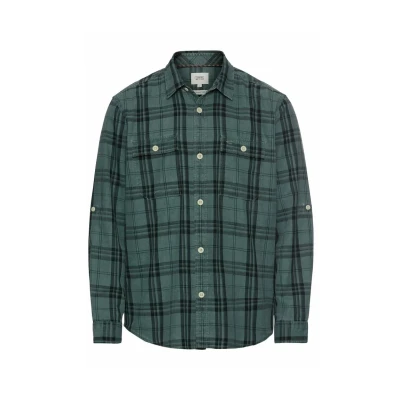 Afbeelding van camel active Karoaus Reiner Overhemd, Heren, Maat: 3XL, Sea pine