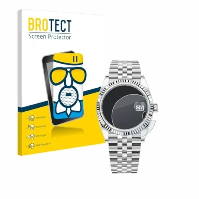 Afbeelding van BROTECT Beschermend glas Beschermende folie Schermbeschermer mat, Smartwatch beschermfolie, Grijs
