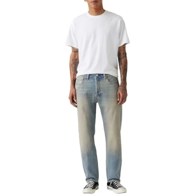 Afbeelding van Levi&#039;s Heren 501 Original Fit Jeans, Dirty Work, 33W / 34L