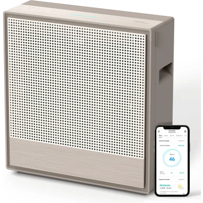 Afbeelding van Coway Airmega 250S AP 1720G Luchtreiniger met HEPA Filter Air Purifier Smart, Luchtreinigers Koolstoffilter WiFi Bestuurbaar GreenHEPA™ Technology Tegen Stof, Bacteriën, Allergieën Muisstil 22 dB CADR 504 m3/h Ruimtes tot 131 m²