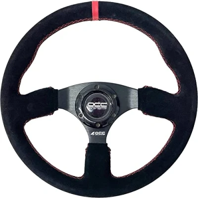 Afbeelding van Race stuurwiel OCC Motorsport Revenge Alcantara Zwart