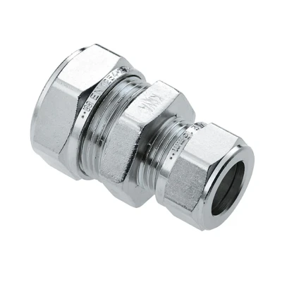 Afbeelding van Bonfix rechte verloopkoppeling 28 x 22 mm knel vertind