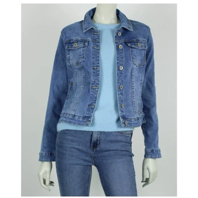 Afbeelding van Spijkerjasje Goodies Blauw Maat XL
