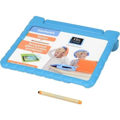 Afbeelding van KidsCover starterkit iPad 10,2 inch met stylus en screencover blauw