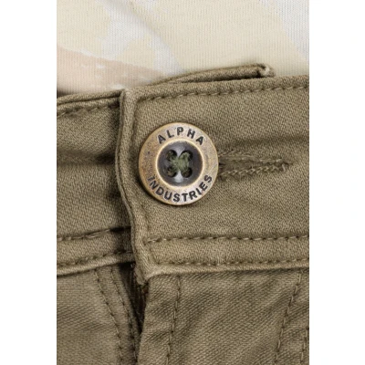 Afbeelding van Alpha Industries Utility Cargobroek, Heren, Maat: 34, Taupe