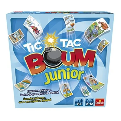 Afbeelding van Goliath Tic Tac Boum Junior, kaartspel, Find the word (70508), model, van 6 tot 12 jaar.