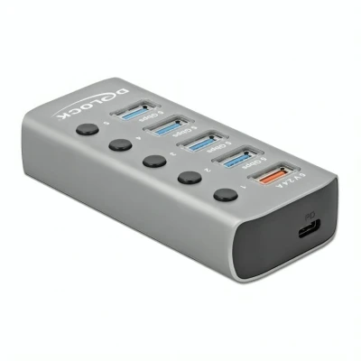Afbeelding van USB C hub 5 poorten Delock