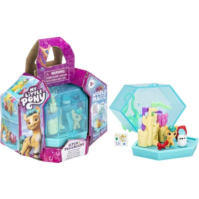 Afbeelding van My Little Pony Mini World Hitch Trailblazer Speelfiguur set 4 cm groot