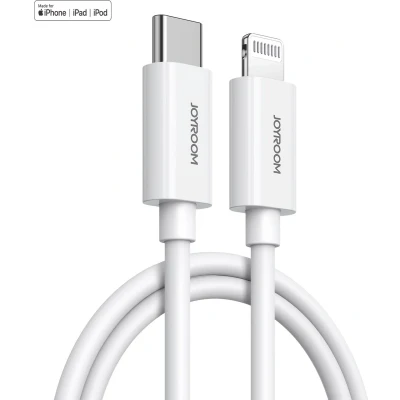 Afbeelding van Joyroom kabel USB Type C Lightning 27W PD 1,2m wit (S M430)