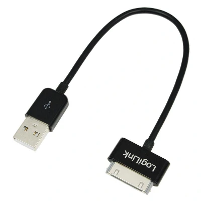 Afbeelding van USB Sync &amp; oplaadkabel voor iPod en iPhone 0.15 m zwart