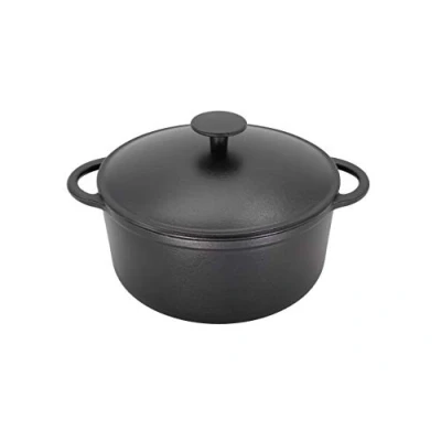 Afbeelding van Krüger Braadpan Eisenguss Fleischtopf mit Deckel RUSTICA Inductie (1 delig)