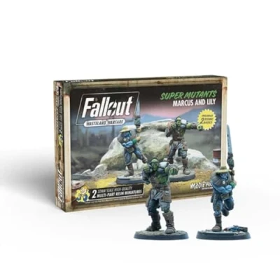 Afbeelding van Fallout: Wasteland Warfare Super Mutants: Marcus and Lily Uitbreiding Modiphius Entertainment