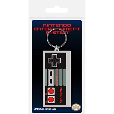 Afbeelding van Nintendo NES Controller Rubberen Sleutelhanger