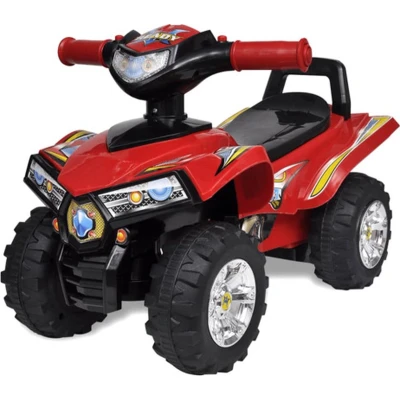 Afbeelding van Loopquad Met Licht En Geluid Rood