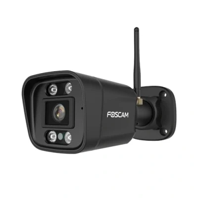 Afbeelding van Foscam Outdoor WiFi Camera met Spots en Sirene V8P Zwart