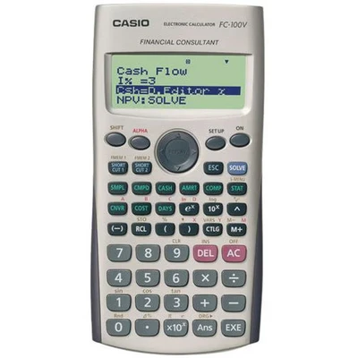 Afbeelding van Rekenmachine Casio FC 100V