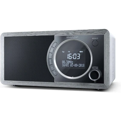Afbeelding van Sharp DR 450(GR) DAB+ FM radio Bluetooth grijs
