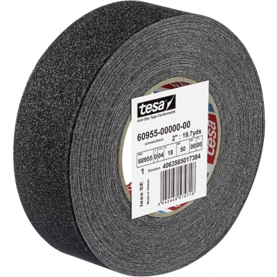 Afbeelding van Tesa Antisliptape extreem flexibel zwart/geel lengte 18 m, breedte 50 mm 1 stuk 60955 00000 02