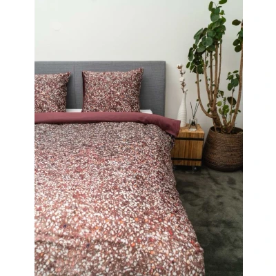 Afbeelding van Dekbedovertrek Kayori Sato Rood Katoen 260 x 200 / 220 cm Extra Breed