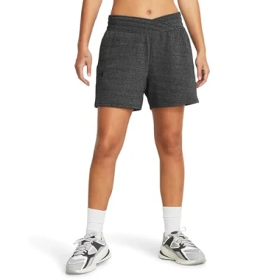Afbeelding van Under Armour Baseline Basketbalshorts voor heren, Castlerock Volledige Heather, XXL