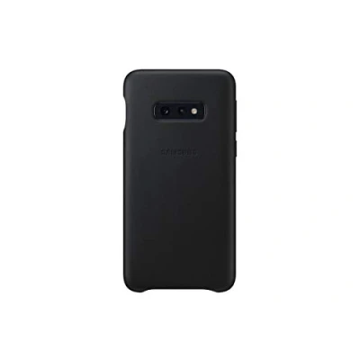 Afbeelding van Samsung lederen cover zwart voor Galaxy S10e