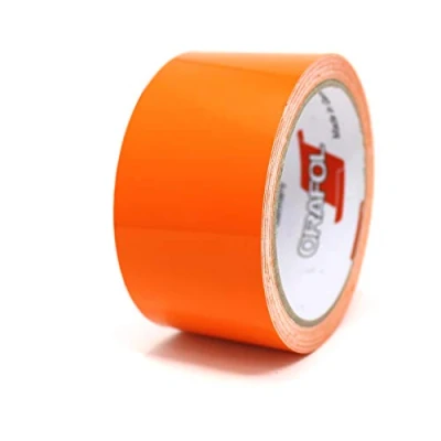 Afbeelding van 10 Meter sierstrips Auto Motorfiets Boot Model exterieur maken kleur selectie Finest Folia Decoratieve Strips Side Zelfklevende Waterdichte (30mm breedte, Pasteloranje glans)