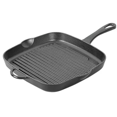 Afbeelding van Kuchenprofi grillpan Hoog, vierkant Zwart Provence