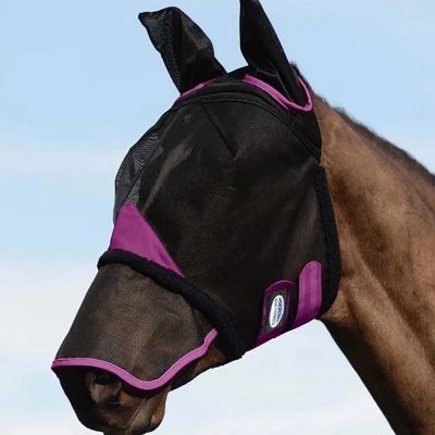 Afbeelding van WeatherBeeta ComFiTec Durable Mesh Mask with Ears &amp; Nose Vliegenmasker