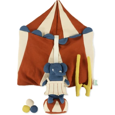 Afbeelding van Trixie Baby Puppet World M Circus Poppenmeubel en Pop