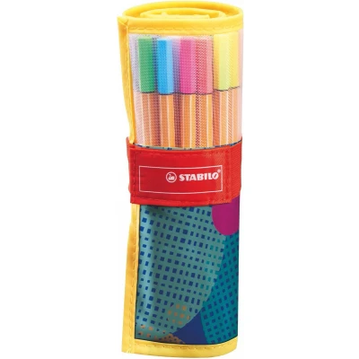 Afbeelding van STABILO point 88 Fineliner 0,4 mm Rollerset Just Like You Edition Set Met 25 Kleuren