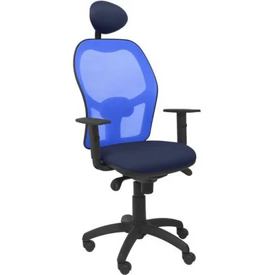 Afbeelding van Bureaustoel met hoofdsteun Jorquera Piqueras y Crespo ALI200C Marineblauw