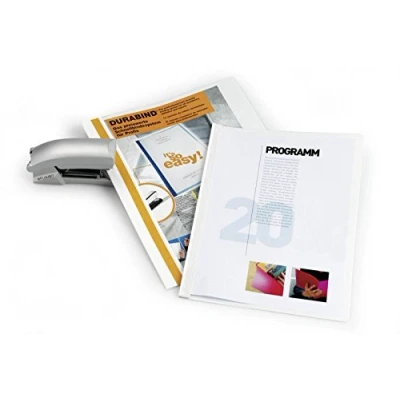 Afbeelding van 25x Durable DURABIND SNELHECHTMAP 3MM WIT