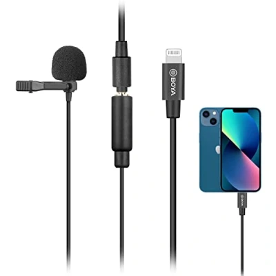 Afbeelding van Boya BY M2 Lavalier Microfoon voor iOS