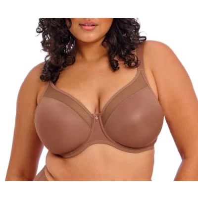 Afbeelding van Elomi Gladde beugelbeha voor dames, ondoorzichtig, Kruidnagel, 75K