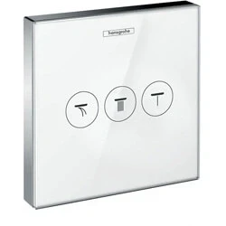 Afbeelding van Hansgrohe ShowerSelect Glass stopkraan afbouwdeel voor 3 functies