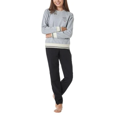 Afbeelding van Schiesser SET Pyjama, Dames, Maat: 140, Grau