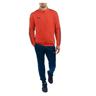 Afbeelding van JAKO Trainingspak voor kinderen, polyester Striker 2.0, vlam/navy, 152, M9119