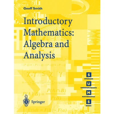 Afbeelding van Introductory Mathematics: Algebra and Analysis