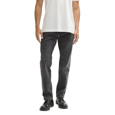 Afbeelding van TOM TAILOR Marvin Straight Jeans voor heren, 10213 Clean Mid Stone Grey Denim, 40W x 34L