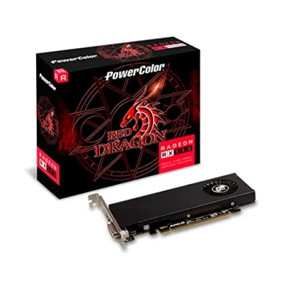Afbeelding van PowerColor Red Dragon AXRX 550 4GBD5 HLE videokaart AMD Radeon RX 4 GB GDDR5