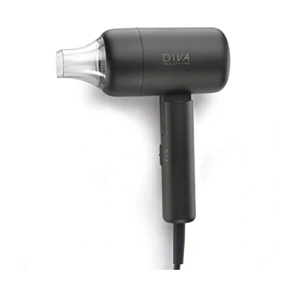 Afbeelding van Diva Pro Styling Jet Set 3000 Supercompacte, lichte reis haardroger, zwart