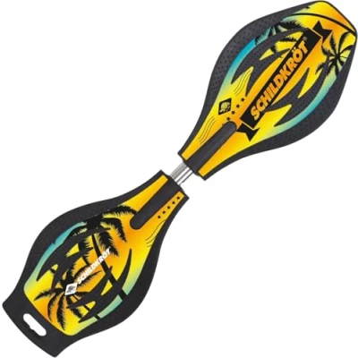 Afbeelding van Schildkröt Funsports Waveboard Good Vibes Graffiti 86 X 22 Cm Zwart
