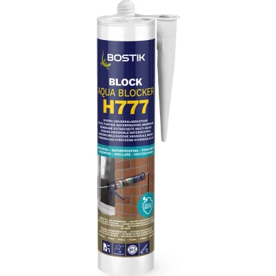 Afbeelding van Bostik Aquablocker grijs koker 290 ml